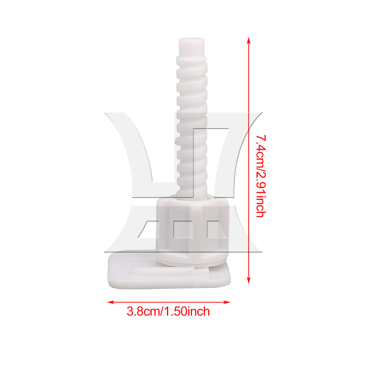BQLZR 1pc Plastic Toilet Seat Bolt 3.8cm For Toilet Lid Installation And Fixation