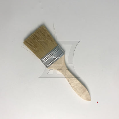 BQLZR 2 inch Stain Varnish Brush Tool with Thin Wood Handle for DIY Graffiti