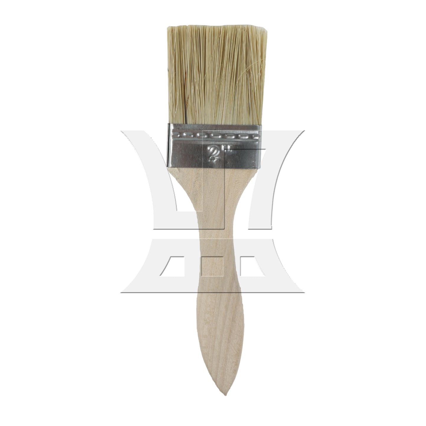 BQLZR 2 inch Stain Varnish Brush Tool with Thin Wood Handle for DIY Graffiti