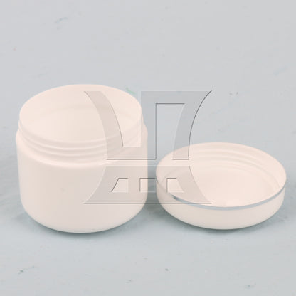 BQLZR 30g Clear Plastic Pot Jars with Lids Round Travel Creams Containers White