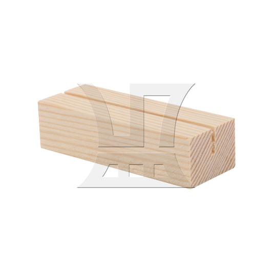 BQLZR Wood Card Holder for Home Photo and Picture Stand 2.75" x 1.06" x 0.71"