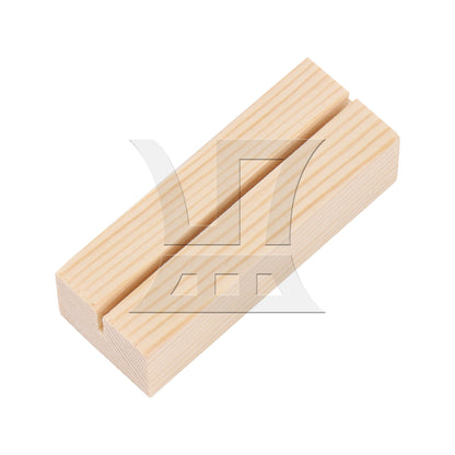 BQLZR Wood Card Holder for Home Photo and Picture Stand 2.75" x 1.06" x 0.71"