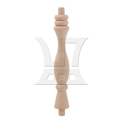 BQLZR Wooden Baluster Spindles Cabinet Accessories 5.31 inch for Furniture