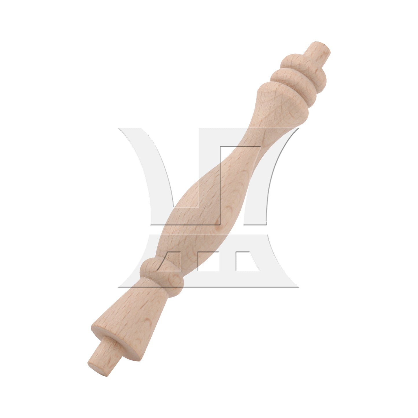BQLZR Wooden Baluster Spindles Cabinet Accessories 5.31 inch for Furniture