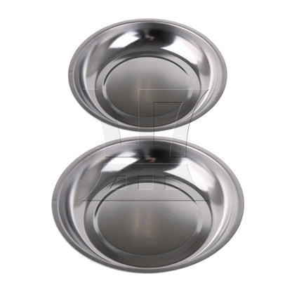 BQLZR 3 Piece Round Magnetic Parts Tray for Socket Screw & Nuts 3 inch 4 inch 6 inch