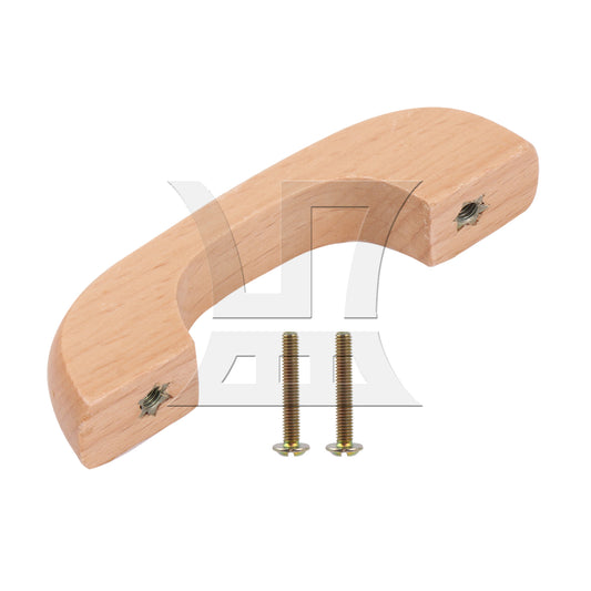 BQLZR Wood Furniture Pull Closet Drawer Knob 2.52inch Hole Spacing for Door Window