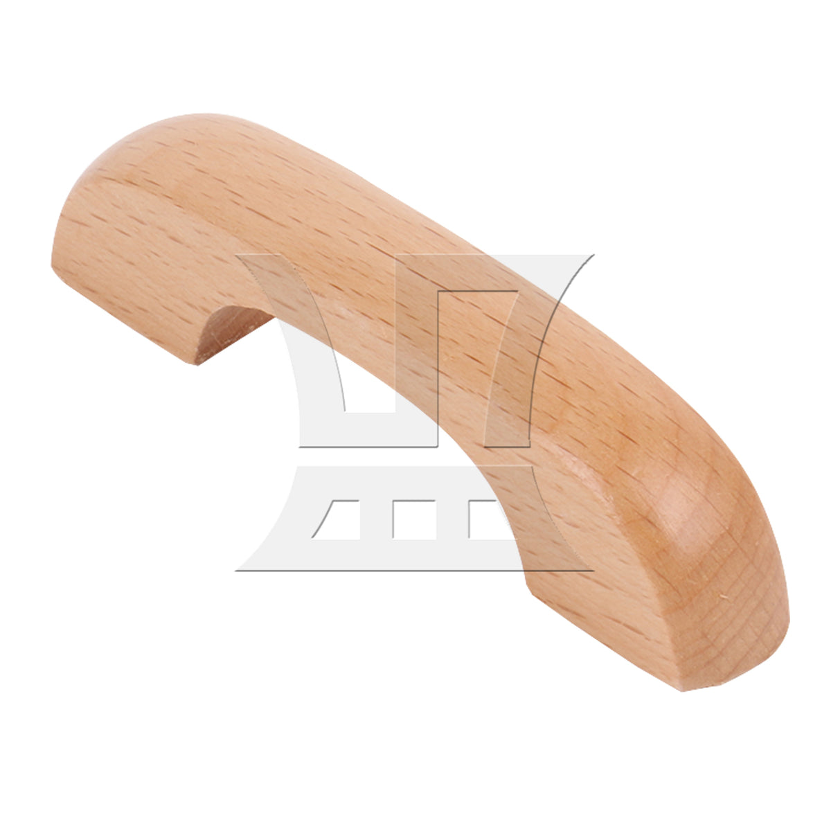 BQLZR Wood Furniture Pull Closet Drawer Knob 2.52inch Hole Spacing for Door Window