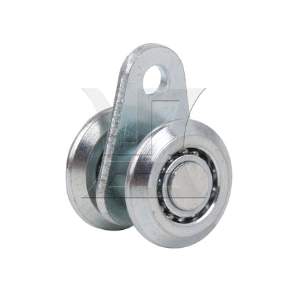 BQLZR 2 Wheel Trolley Rollers Assembly for Strut Channel Bearing Capacity 50-80KG