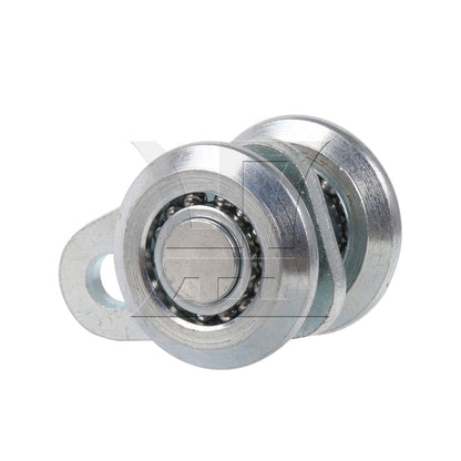 BQLZR 2 Wheel Trolley Rollers Assembly for Strut Channel Bearing Capacity 50-80KG