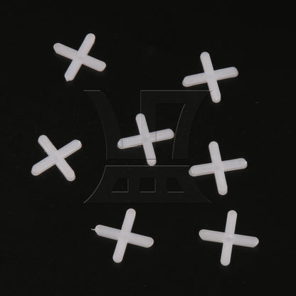 BQLZR 500 Pieces Ceramic Tile Plastic Leveler Spacers Shim 1/8 Inches Width White