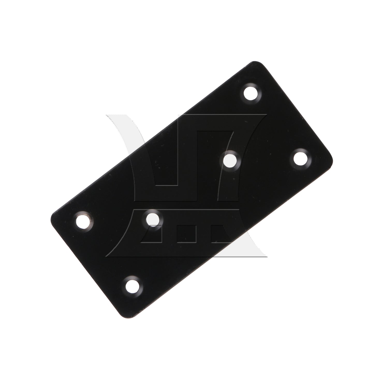 BQLZR 4 Pieces Metal Flat Straight Mending Plates for Sofa Table Chair 4"x2" Black