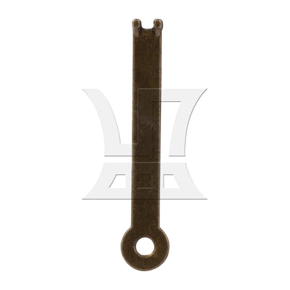 BQLZR Vintage Antique Chinese Lock for Drawer Ingot Shape 1.73 x 0.55 x 0.98 Inch