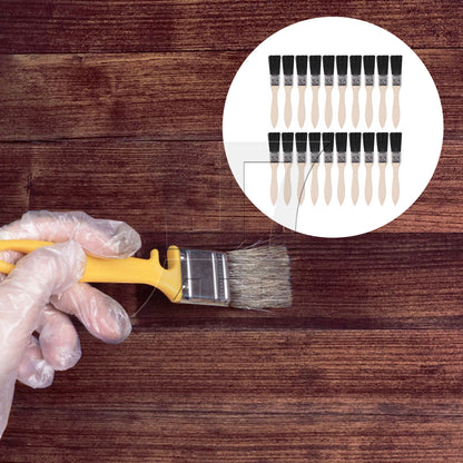 BQLZR 20 Pieces Chip Paint Brush for Wall Treatment Random Color Painting Tools 2"