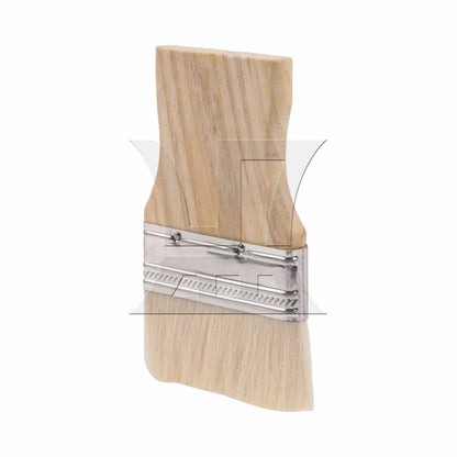 BQLZR Painting Brush for Interior Exterior 3 Inch Width with Square Wooden Handle