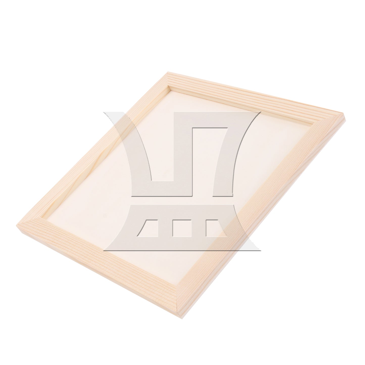 BQLZR Natural Wood DIY Picture Photo Frame for Art Supplies 7.87" x 7.87" x 0.31"