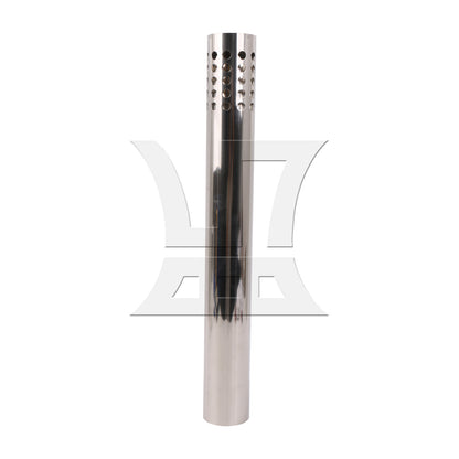 BQLZR Air Heater Exhaust Tube Straight Connector 2.36inch x 19.17inch Silver
