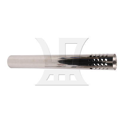 BQLZR Air Heater Exhaust Tube Straight Connector 2.36inch x 19.17inch Silver