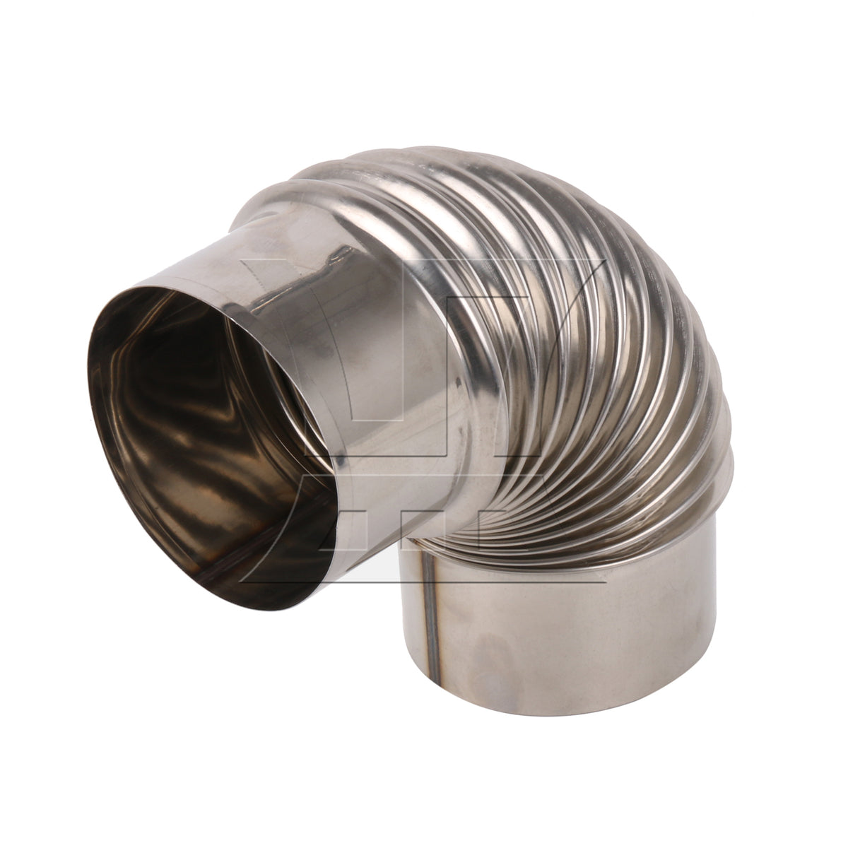 BQLZR Elbow Gas Vent Hose Elbow Connector for Dryer and Bathroom Exhaust 3.15" Dia