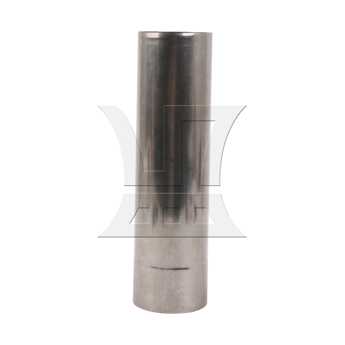 BQLZR Stainless Steel Mandrel Exhaust Straight Pipe Tube 3.15inch Diameter Silver