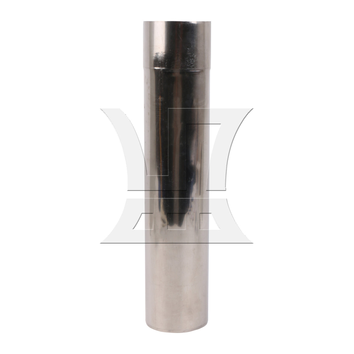 BQLZR Stainless Steel Exhaust Straight Tube Pipe 2.76" x 12.8" for Dryer or Bathroom