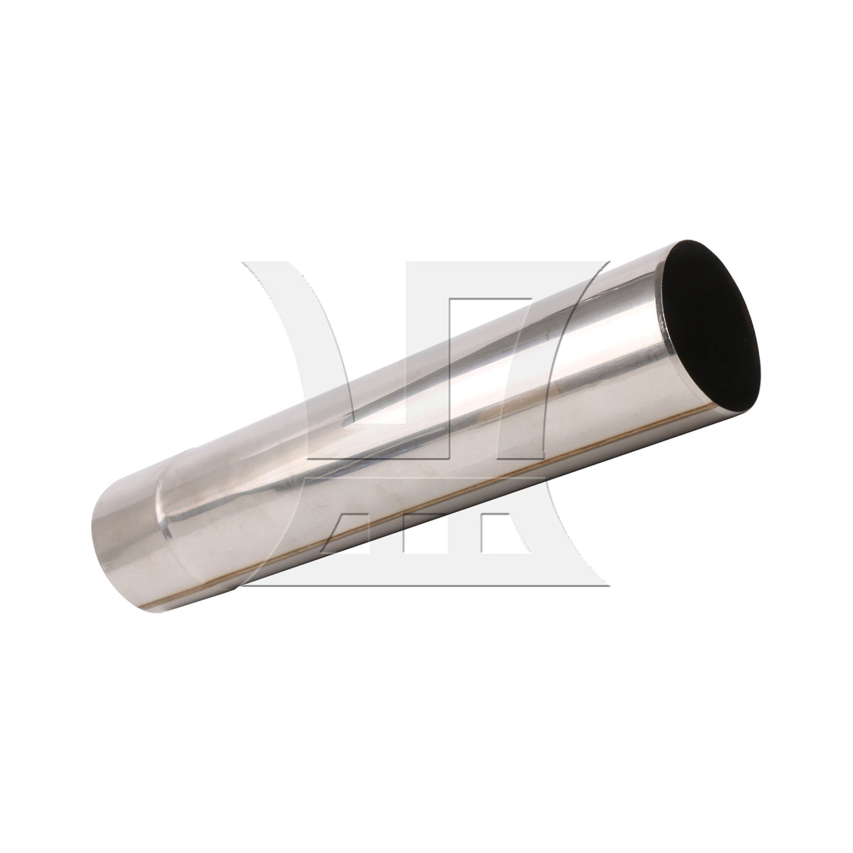 BQLZR Stainless Steel Exhaust Straight Tube Pipe 2.76" x 12.8" for Dryer or Bathroom