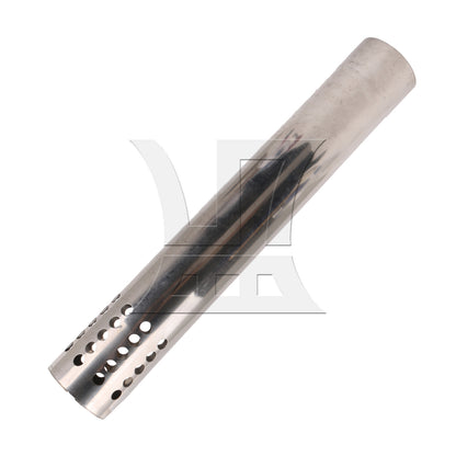BQLZR 3" Inner Diameter Stainless Steel Straight Exhaust Tube DIY Custom Tube