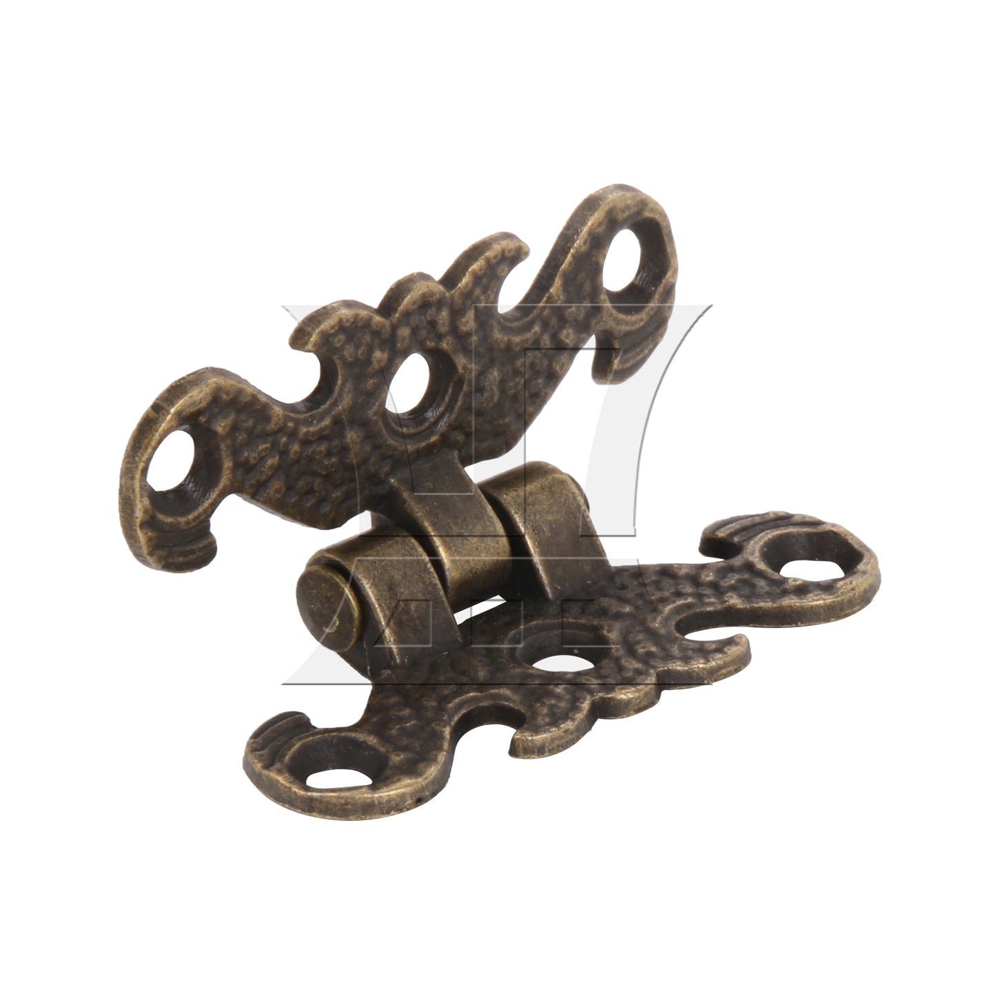 BQLZR 2 Pieces Vintage H-Shape Hinges with Screws for Home Furniture 1.57x1.18 Inch