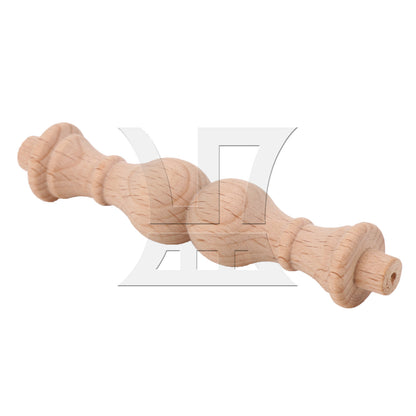 BQLZR Unfinished Wooden Baluster Spindle 3.74" x 0.71" for Home Office Decorations