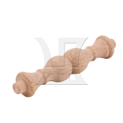 BQLZR Unfinished Wooden Baluster Spindle 3.74" x 0.71" for Home Office Decorations