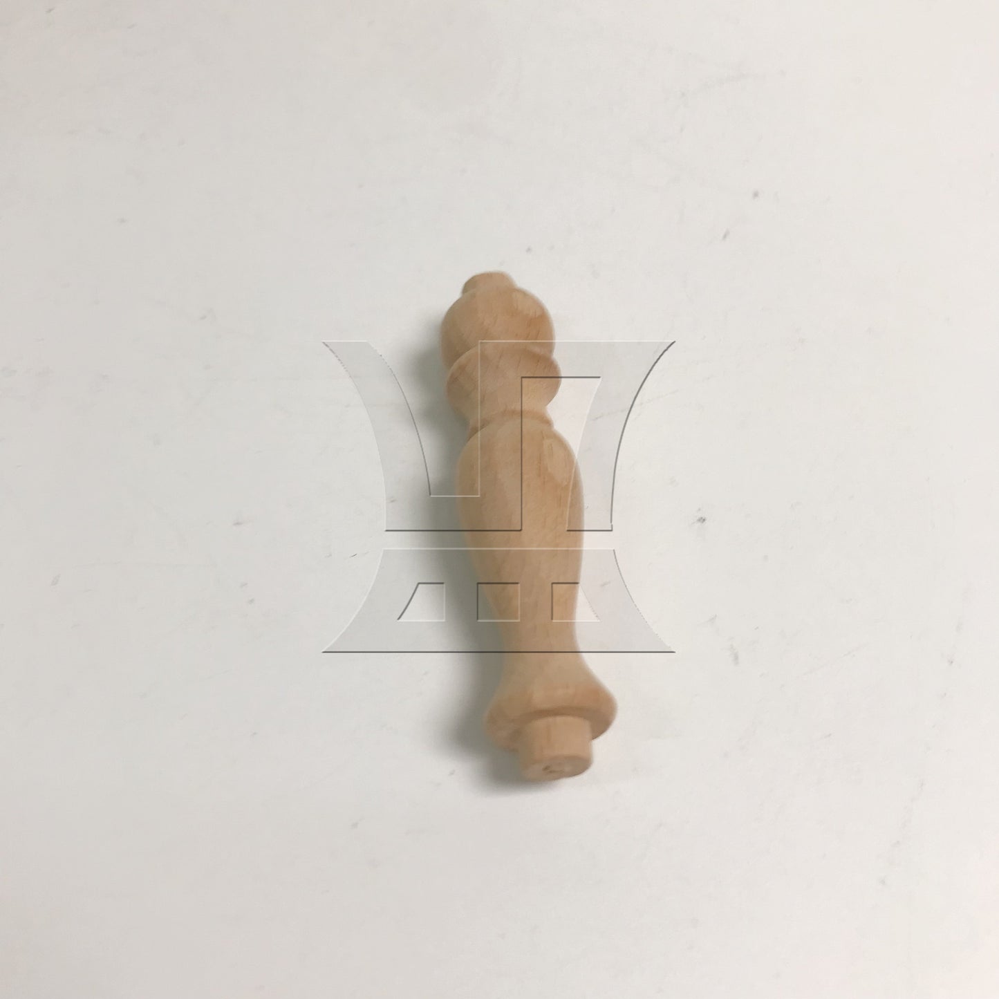 BQLZR Unpainted Wood Spindle Baluster for Home Restaurant Decoration 3.15" x 0.71"