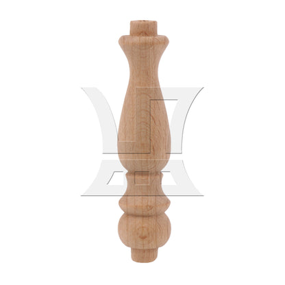 BQLZR Unpainted Wood Spindle Baluster for Home Restaurant Decoration 3.15" x 0.71"