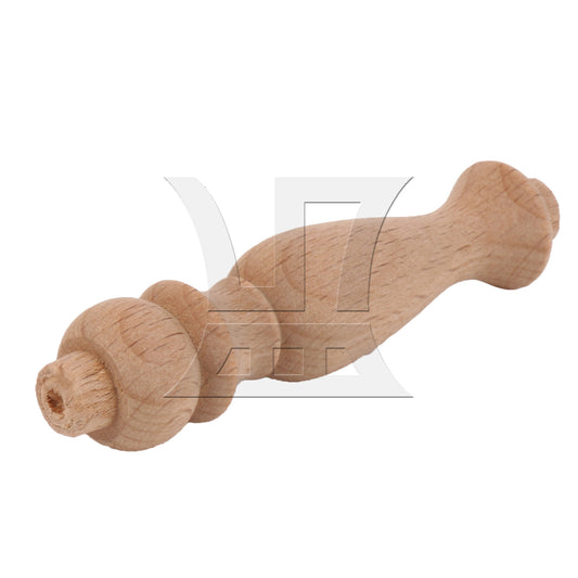 BQLZR Unpainted Wood Spindle Baluster for Home Restaurant Decoration 3.15" x 0.71"
