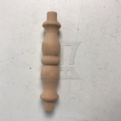 BQLZR Wood Baluster Spindle Replacement 3.39" x 0.67" for Furniture Models Miniature