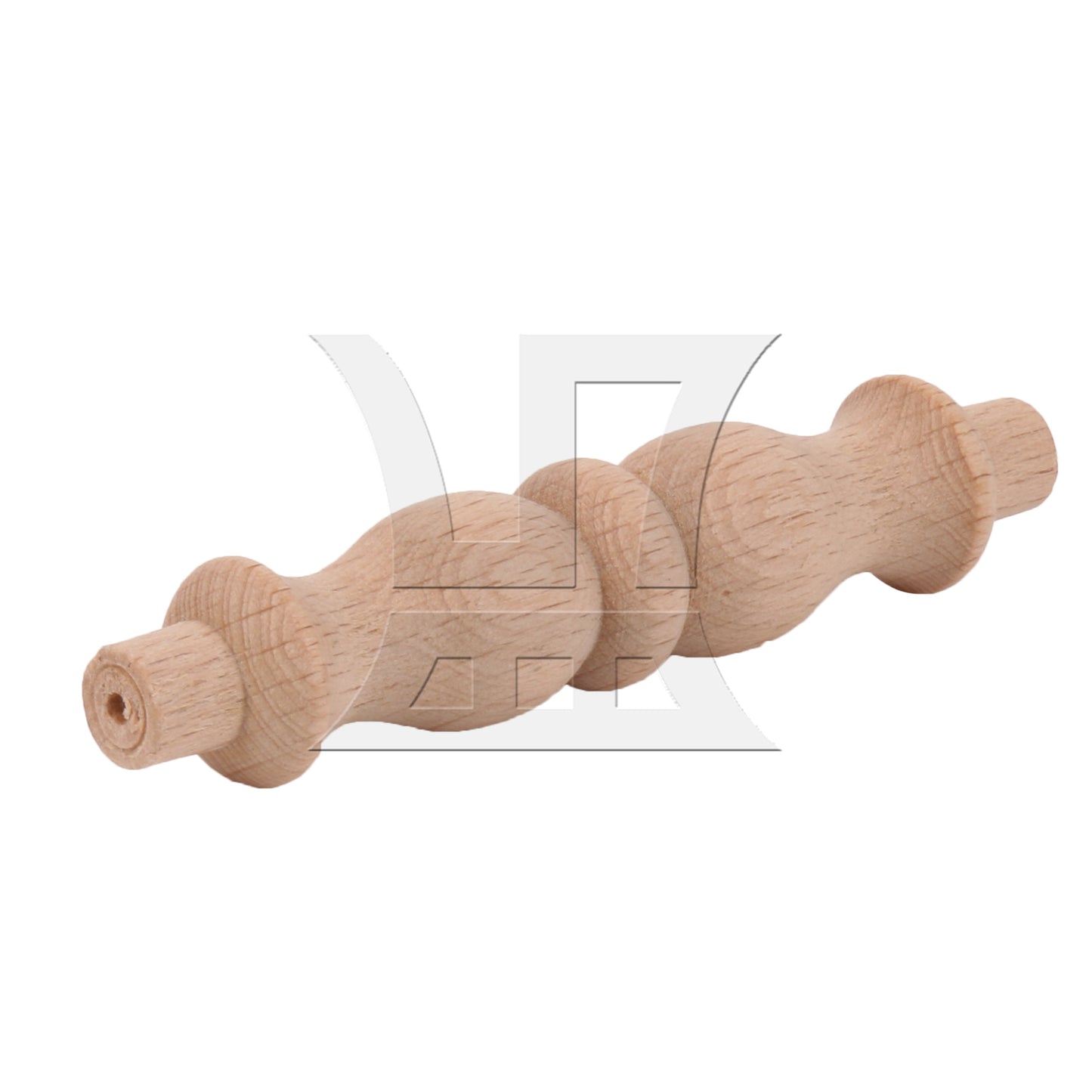 BQLZR Wood Baluster Spindle Replacement 3.39" x 0.67" for Furniture Models Miniature