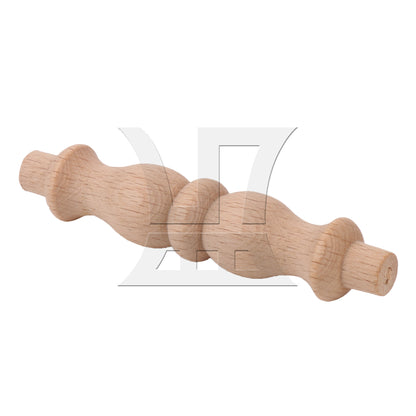 BQLZR Wood Baluster Spindle Replacement 3.39" x 0.67" for Furniture Models Miniature