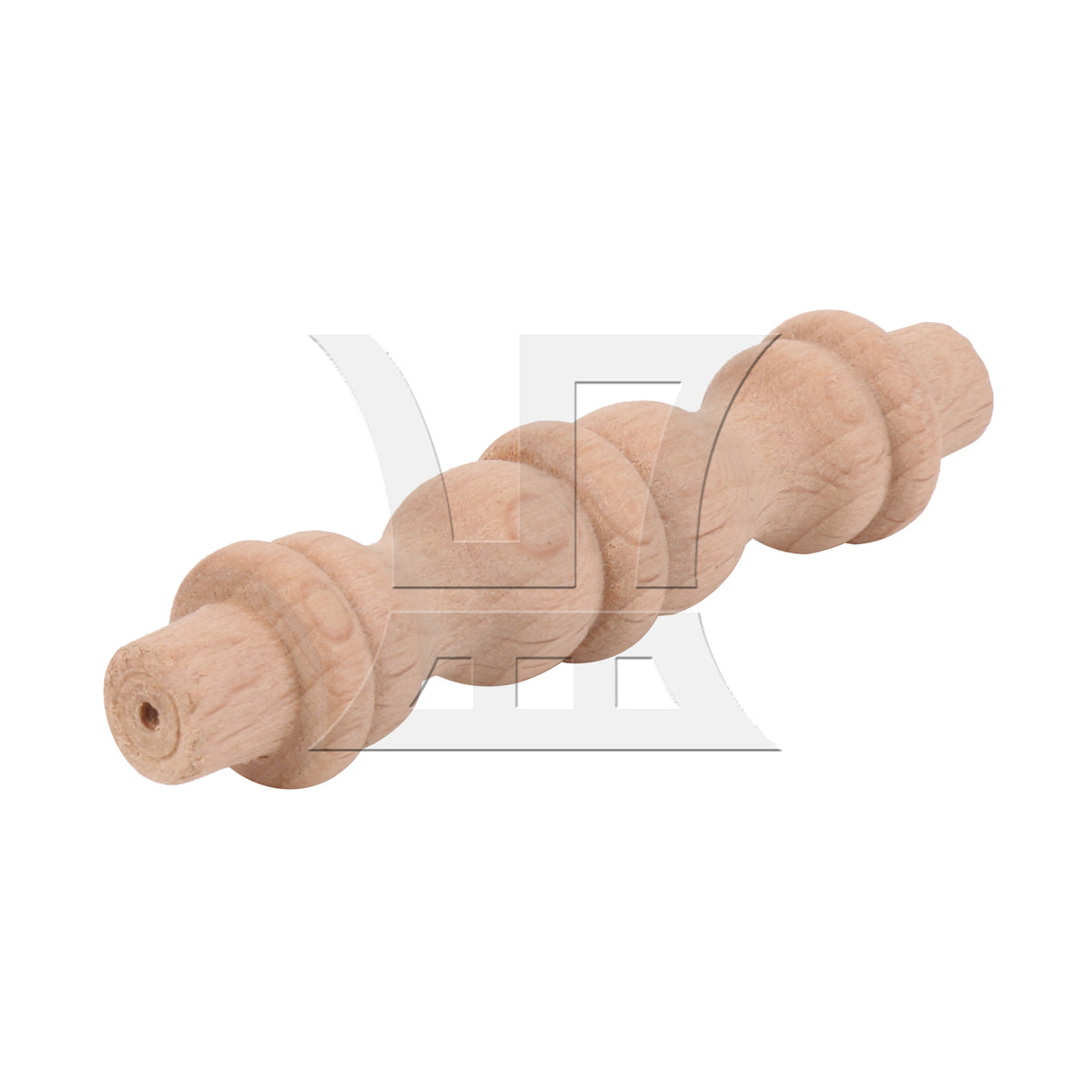BQLZR Carved Wooden Stair Spindle Baluster for Furniture Decoration 2.72" x 0.59"