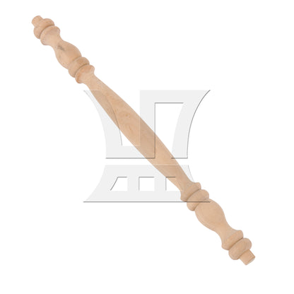 BQLZR Wood Baluster Spindle for Woodworking and Furniture Repairing 10.31" x 0.79"