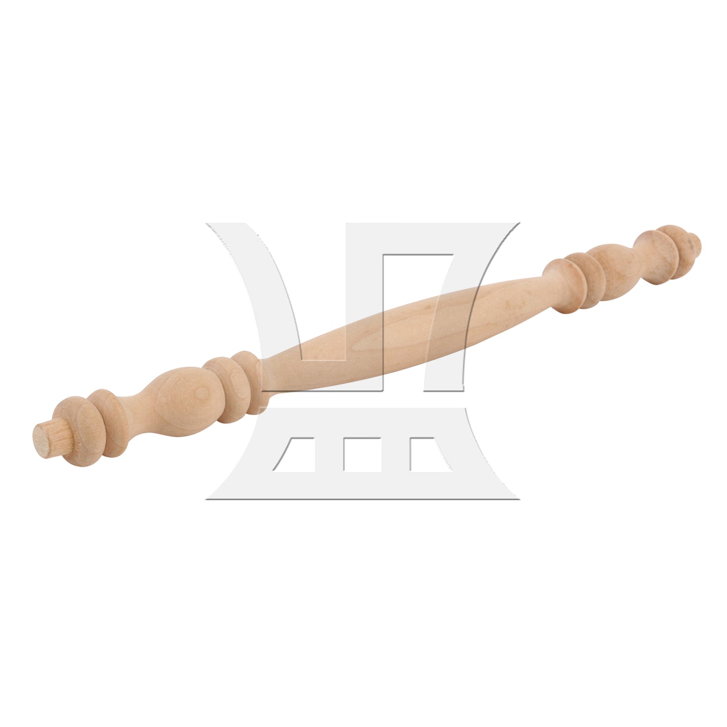 BQLZR Wood Baluster Spindle for Woodworking and Furniture Repairing 10.31" x 0.79"