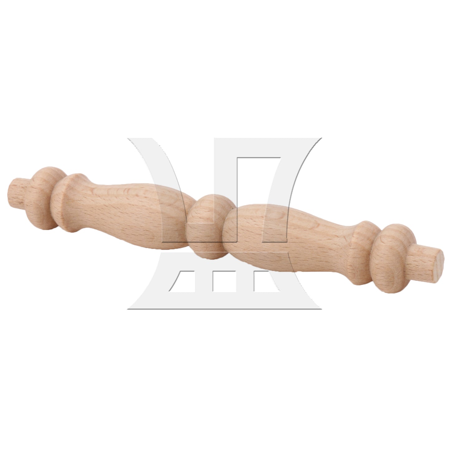 BQLZR Unfinished Wooden Baluster Spindle 5.51" x 0.79" for Home Office Decoration