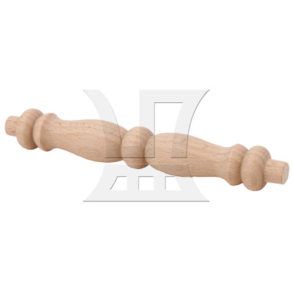 BQLZR Unfinished Wooden Baluster Spindle 5.51" x 0.79" for Home Office Decoration