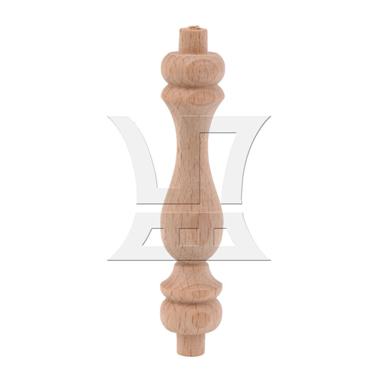 BQLZR Unpainted Wooden Spindle Baluster for Home Restaurant Decor 3.74 x 0.71inch