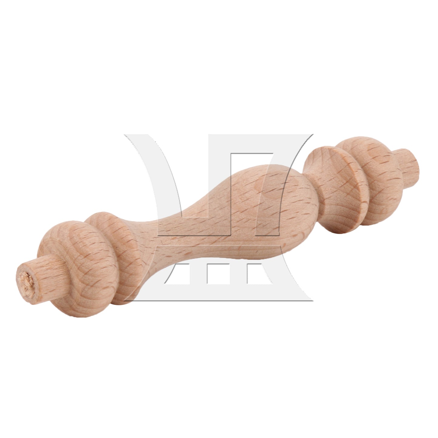 BQLZR Unpainted Wooden Spindle Baluster for Home Restaurant Decor 3.74 x 0.71inch