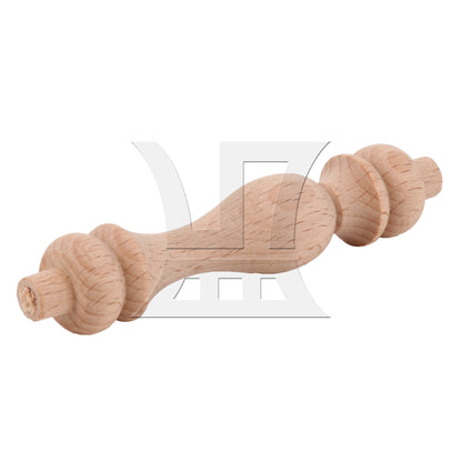 BQLZR Unpainted Wooden Spindle Baluster for Home Restaurant Decor 3.74 x 0.71inch