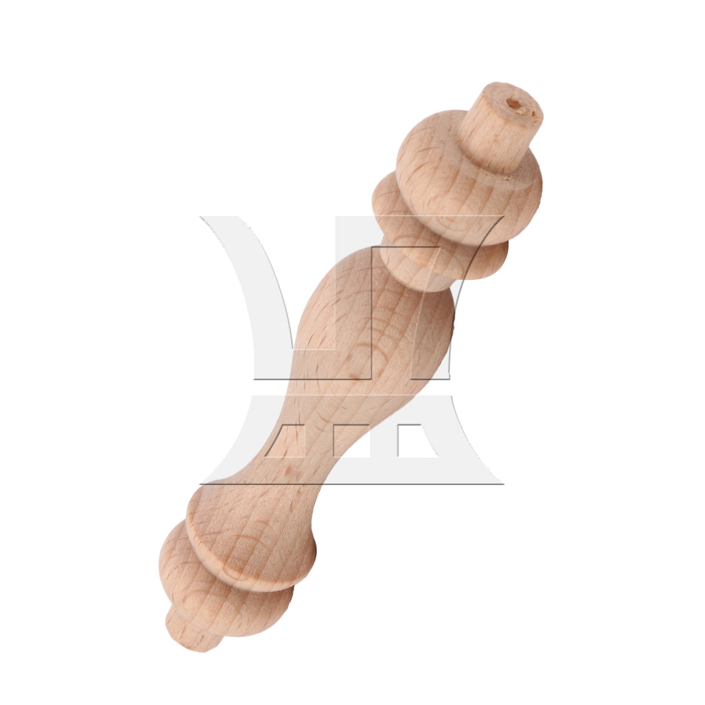 BQLZR Unpainted Wooden Spindle Baluster for Home Restaurant Decor 3.74 x 0.71inch