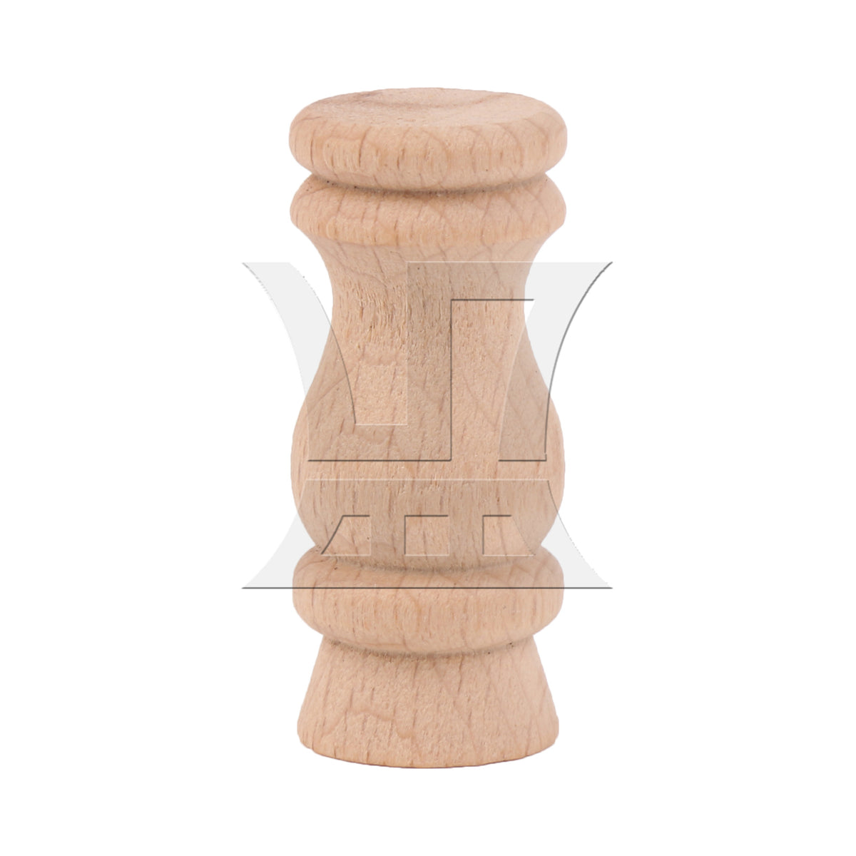 BQLZR Wooden Baluster Spindle Replacement for Furniture Miniature 1.57 x 0.67 Inch
