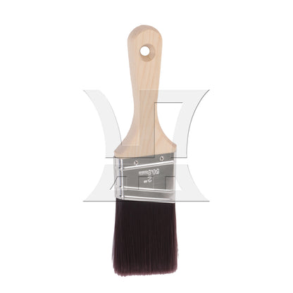 BQLZR 2 Pieces Professional Wooden Paint Brush Tools for Acrylic 2 Inch Width Set