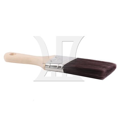BQLZR 2 Pieces Professional Wooden Paint Brush Tools for Acrylic 2 Inch Width Set