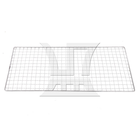 BQLZR Stainless Steel Cooling Baking Rack for Biscuits Cake 17.32 x 7.48 Inch Silver