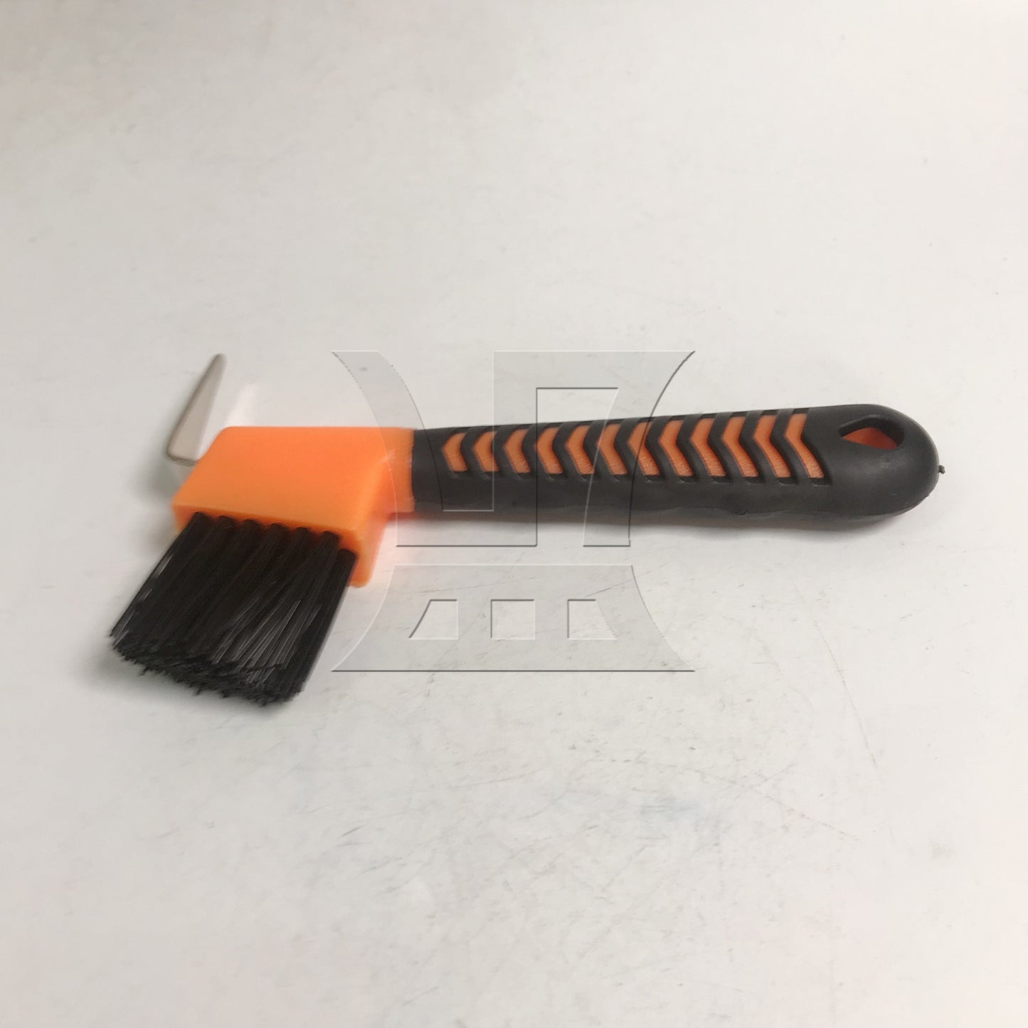 BQLZR  1pc Horse Hoof Pick Brush Orange Horseshoe Cleaning Brush