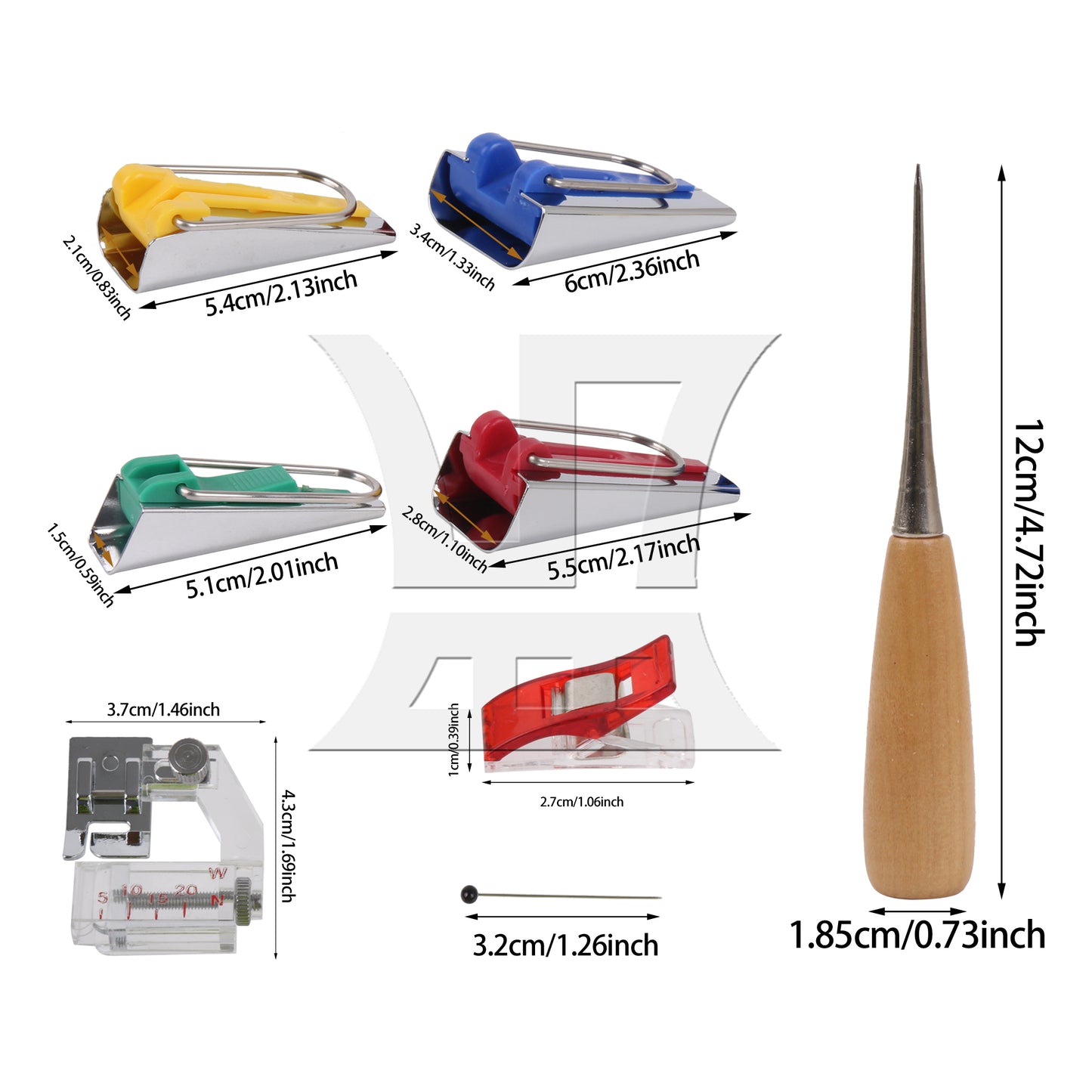BQLZR 1set DIY Patchwork Tool Sewing Kit for Leather Craftsmanship